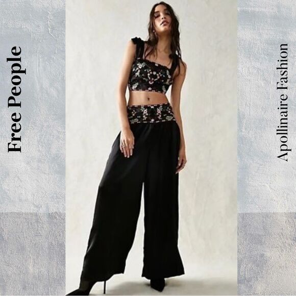 Free People Petra 2 piece set size 10 NWOT - Picture 2 of 7
